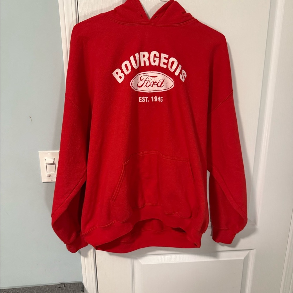 Ford Red Men's Sweater